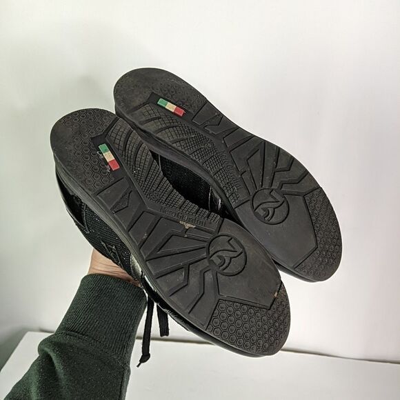 Nero Giardini Black Patent Leather Sneaker Trainer Shoe Women Size 39 US 8.5 - Picture 10 of 10